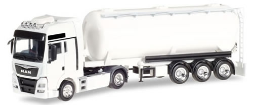Herpa 307475 - MAN TGX ($ 45.50 ) XXL Silo Semi Undecorated