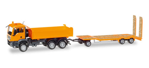 Herpa 307918 - MAN TGS Dump Truck/Trailer