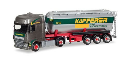 Herpa 308076 - DAF XF SSC Silo Semi Kapferer