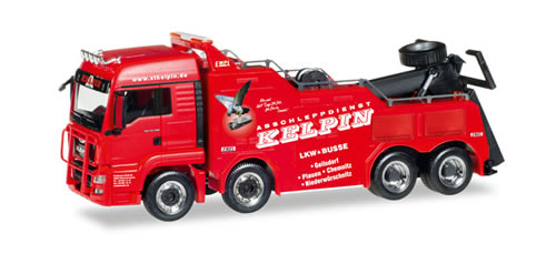 Herpa 308410 - MAN TGS LX Wrecker Kelpin