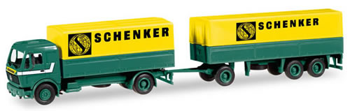 Herpa 308687 - Mercedes SK 88, Canvas T/T Schenker
