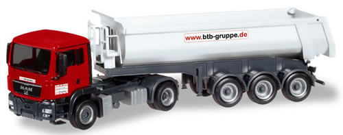 Herpa 308847 - MAN TGS Sump Semi BTB Berlin