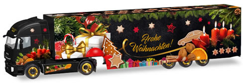 Herpa 308960 - Iveco Stralis XP Semi Christmas 2018