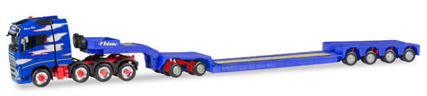Herpa 309257 - Volvo FH Gl, Lowboy TRLR P Adams