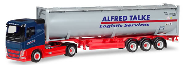 Herpa 309363 - Volvo FH Bulk Tank Semi Alfred Talke