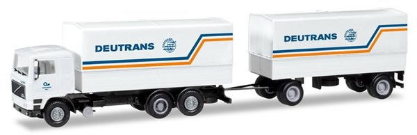 Herpa 309417 - Volvo F 12 Canvas T/T Deutrans