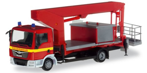 Herpa 309721 - MAN TGL Ruthmann Steiger Fire Dept