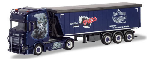 Herpa 309936 - Scania CS20 Dump Semi Helmut Gress Transporte