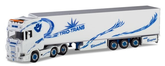 Herpa 309967 - Scania CS 20 Reefer Semi Trio-Trans