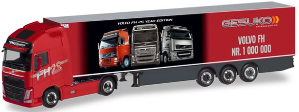 Herpa 310024 - Volvo VF GL XL Reefer Semi Volvo, 1 Million!