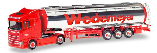 Herpa 310079 - Scania CS 20 Tanker Semi Wedemeyer