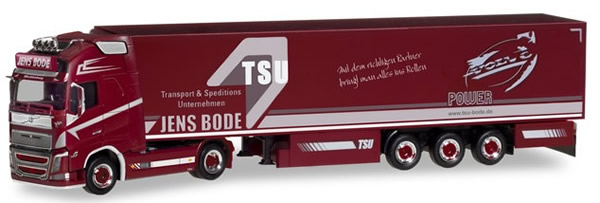 Herpa 310321 - Volfo FH XL Reefer Semi Tsu Bode