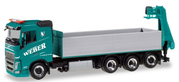 Herpa 310475 - Volvo FH Dump Truck W/Hoist Weber