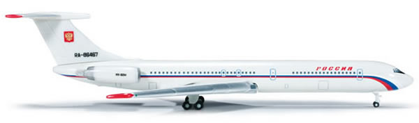 Herpa 518345 - Ilyushin 62M (39.75) Rossiya - Russian State Tran...