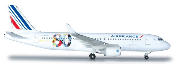 Herpa 524674 - Airbus 320 Air France - 80th Anniversary