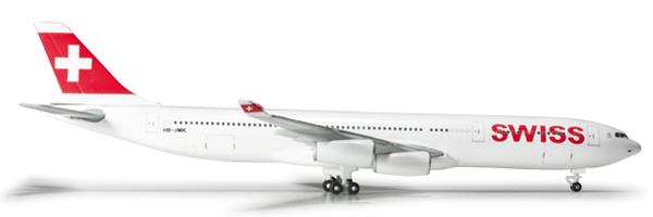 Herpa 524971 - Airbus 340-300 Swiss International