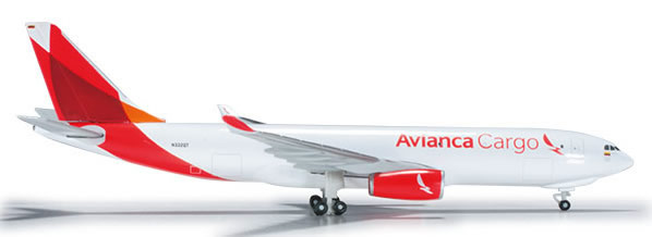 Herpa 526180 - Airbus 330-200f Avianca Cargo
