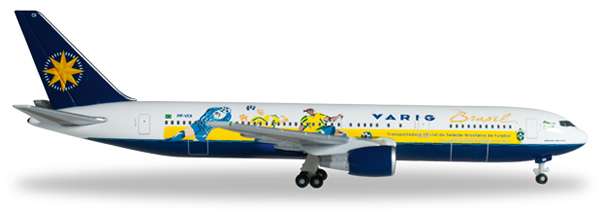 Herpa 526661 - Boeing 767-300 Extra Shop Varig, World Cup