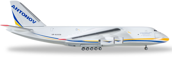 Herpa 526777 - Antonov 124 526777-002 Antonov Airlines