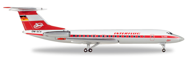 Herpa 527095 - Tupolev 134A Interflug
