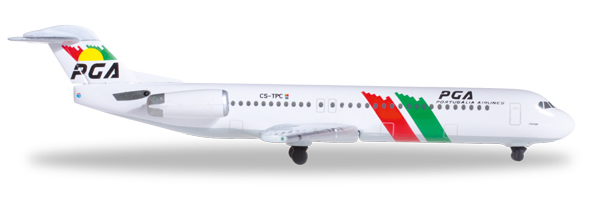 Herpa 527309 - Fokker 100 (33.50) Pga Portualia