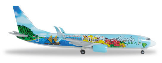 Herpa 527699 - Boeing 737-800 Alaska Airlines - Spirit Of The Is...