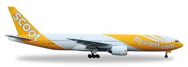 Herpa 527859 - Boeing 777-200er Scoot