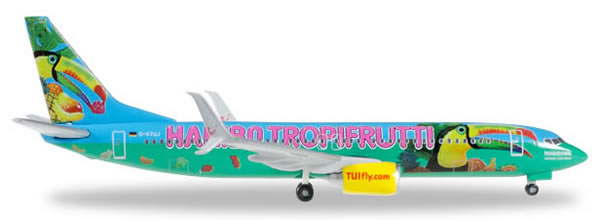 Herpa 528191 - Boeing 737-800 Tuifly - Haribo Tropifrutti