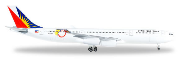 Herpa 529341 - Airbus 340-300 Phillipine Airlines