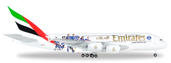 Herpa 529440 - Airbus 380 Emirates, Paris St. Germain