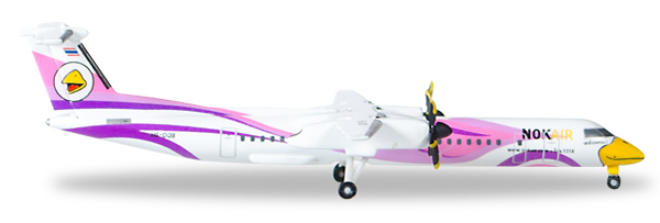 Herpa 529808 - Bombardier Q400 Nok Air, Nok Kao