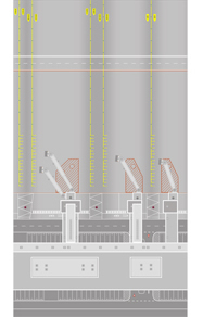 Herpa 530309 - Airport Ground Plates (2 PCS) Total Meas. 40 X 40...