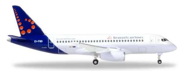 Herpa 530774 - Sukhoi Superjet 100 Brussels Airlines
