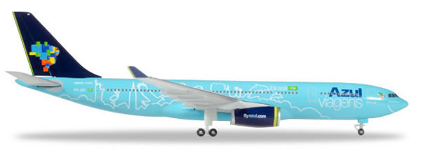 Herpa 530927 - Airbus 330-200 Azul, Red White And Azul