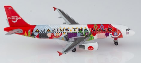Herpa 532686 - Airbus 320 Thai Air Asia, Amazing Thailand
