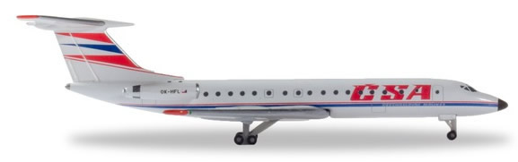 Herpa 532945 - Tupolev Tu-134a CSA