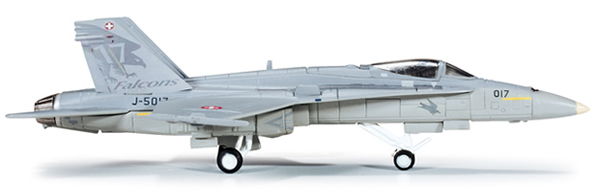 Herpa 554718 - F/A 18C (49.95) Swiss Air Force