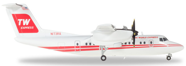 Herpa 559041 - Dhc-7, Dash 7 Trans World Express