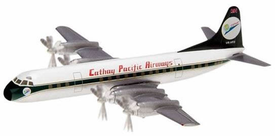 Herpa 562034 - Lockheed 188A Electra Cathay - 60th Anniversary