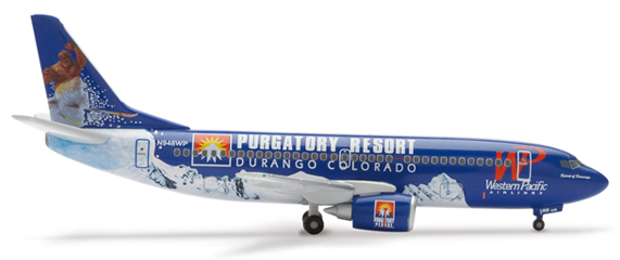 Herpa 562140 - Boeing 737-300 (51.25) Western Pacific - Spirit O...
