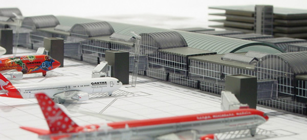 Herpa 570206 - Airport Departure Building