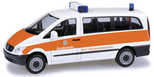 Herpa 700535 - Mercedes Vito German Army - Blood Services