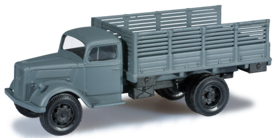 Herpa 744744 - Opel Blitz Truck With Side Boards