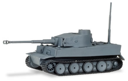 Herpa 746434 - Tiger Battle Tank V1, Add. Armor And Snorkel