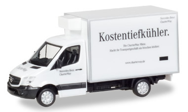 Herpa 93323 - Mercedes Sprinter Reefer Box Truck Chaterway