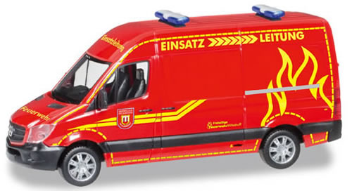 Herpa 93491 - Mercedes Sprinter Emergency/Fire