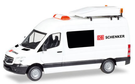 Herpa 93590 - Mercedes Sprinter Escort Vehicle DB Schenker