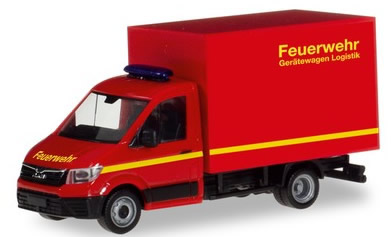 Herpa 94320 - MAN Tge Box Truck Fire Dept