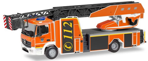 Herpa 94498 - Mercedes Atego Ladder Truck Fire Dept