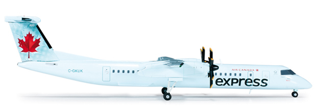 適切な価格 Herpa 554626 Express Canada Air Q400 Bombardier - 航空機・ヘリコプター